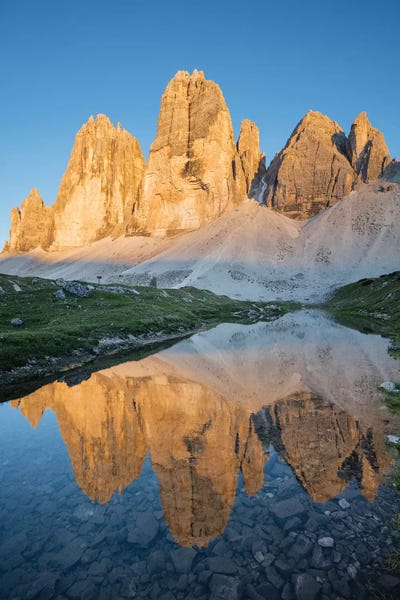 Trentino-South Tyrol: Tre Cime Reflection II by Gareth McCormack
