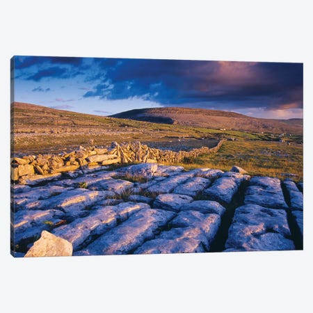 The Burren Canvas Print #GAR214} by Gareth McCormack Canvas Print