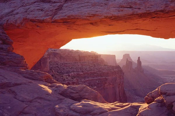 Utah: Dawn I, Mesa Arch, Canyonlands National Park, Utah, USA by Gareth McCormack