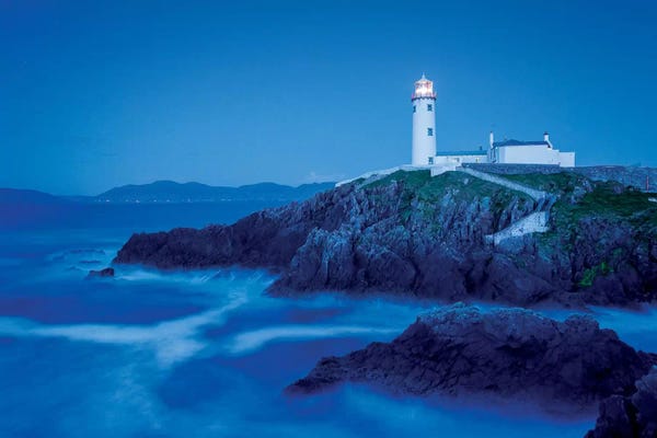 Lighthouses: Dusk II, Fanad Head Lighthouse, County Donegal, Ulster Province, Republic Of Ireland by Gareth McCormack