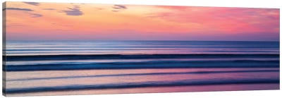 Evening Seascape, County Sligo, Connacht Province, Republic Of Ireland Canvas Art Print - Lake & Ocean Sunrise & Sunset Art