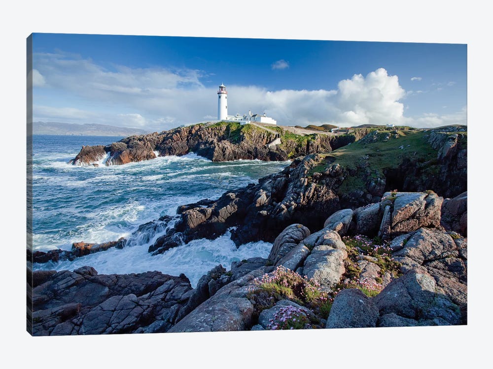 Fanad Head Lighthouse, County Donegal, Ulster Province, Republic Of Ireland by Gareth McCormack 1-piece Canvas Art Print
