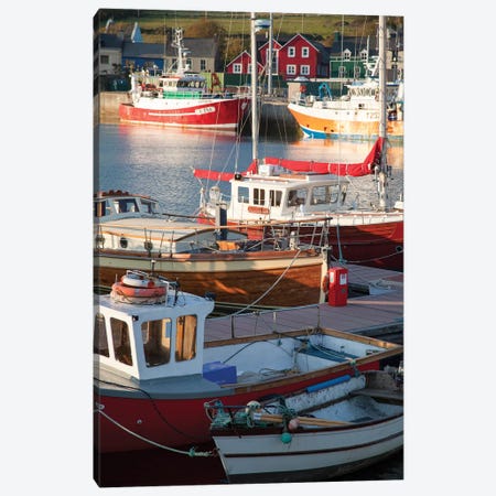 Fishing Boats II, Dingle Harbour, County Kerry, Munster Province, Republic Of Ireland Canvas Print #GAR44} by Gareth McCormack Canvas Print