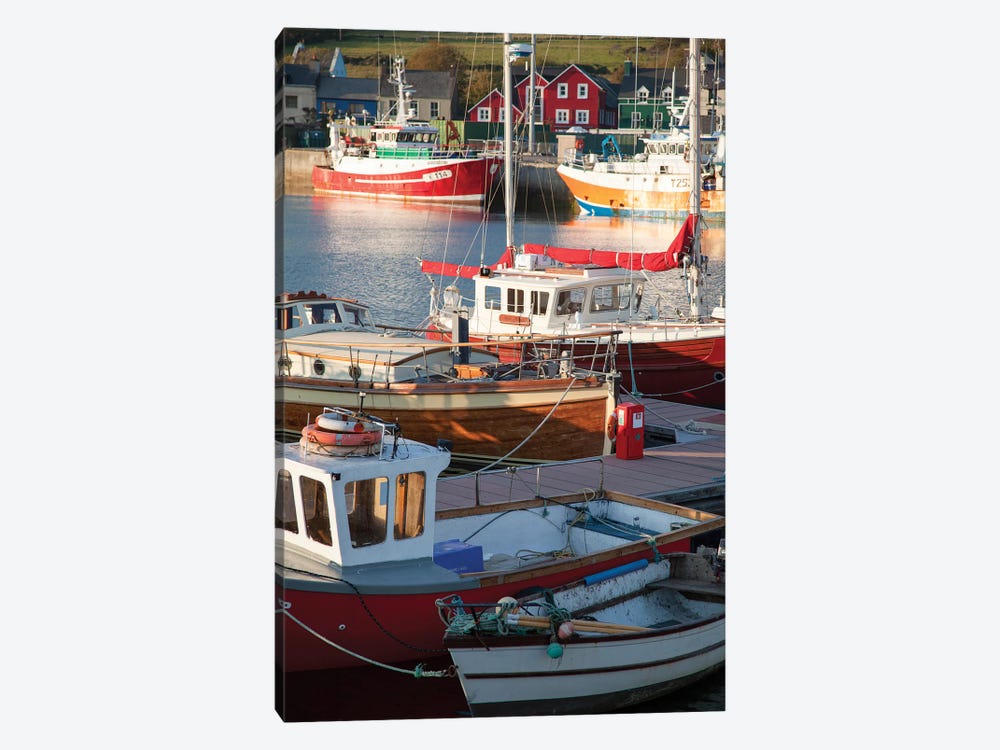 Fishing Boats II, Dingle Harbour, County Kerry, Munster Province, Republic Of Ireland by Gareth McCormack 1-piece Canvas Print