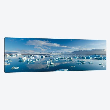 Icebergs I, Jokulsarlon Glacier Lake, Vatnajokull National Park, Sudurland, Iceland Canvas Print #GAR48} by Gareth McCormack Canvas Art