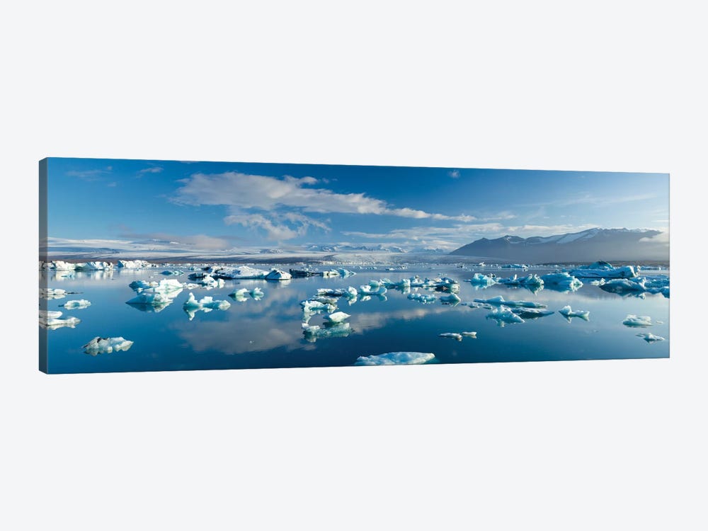 Icebergs I, Jokulsarlon Glacier Lake, Vatnajokull National Park, Sudurland, Iceland by Gareth McCormack 1-piece Art Print