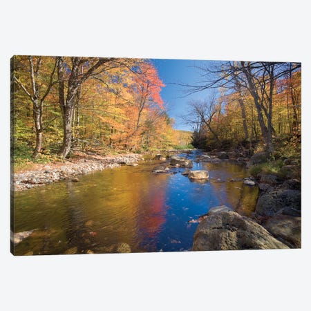 Autumn Landscape, Ellis River, White Mountains, New Hampshire, USA Canvas Print #GAR4} by Gareth McCormack Canvas Art Print