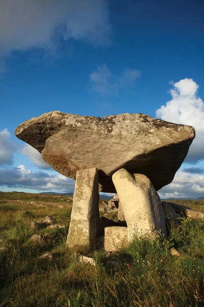 Donegal: Kilcooney Dolmen II, County Donegal, Ulster Province, Republic Of Ireland by Gareth McCormack
