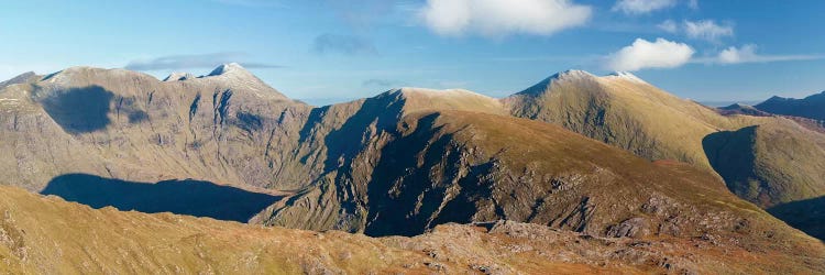 Macgillycuddy's Reeks As Seen From Stumpa Duloigh, County Kerry, Munster Province, Republic Of Ireland