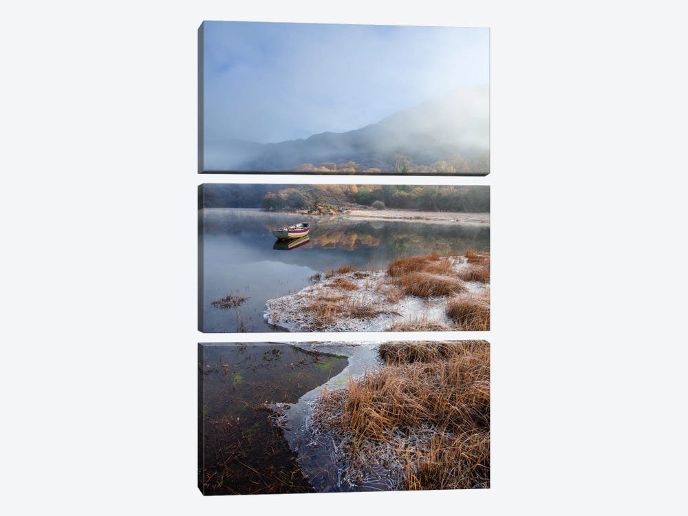 Morning Frost, Upper Lake, Killarney National Park, County Kerry, Munster Province, Republic Of Ireland by Gareth McCormack 3-piece Canvas Art