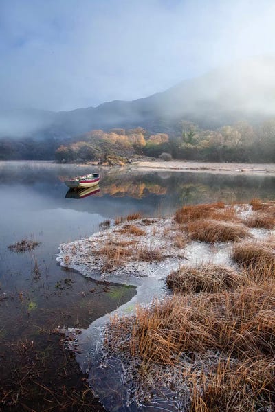 Mist & Fog: Morning Frost, Upper Lake, Killarney National Park, County Kerry, Munster Province, Republic Of Ireland by Gareth McCormack