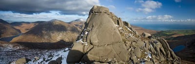North Tor, Slieve Binnian, Mourne Mountains, County Down, Ulster Province, Northern Ireland, United Kingdom by Gareth McCormack canvas print