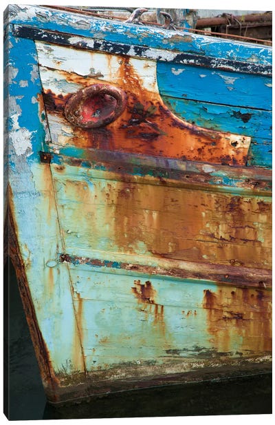 Old Fishing Boat II, Killala, County Mayo, Connacht Province, Republic Of Ireland Canvas Art Print - Gareth McCormack