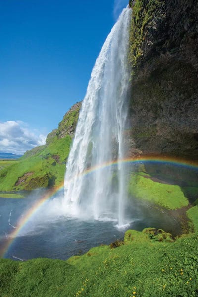 Gareth McCormack: Rainbow II, Seljalandsfoss, Sudurland, Iceland by Gareth McCormack