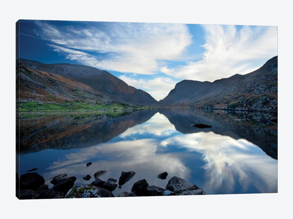 Reflection, Gap Of Dunloe, County Kerry, Munster Province, Republic Of Ireland by Gareth McCormack 1-piece Canvas Print