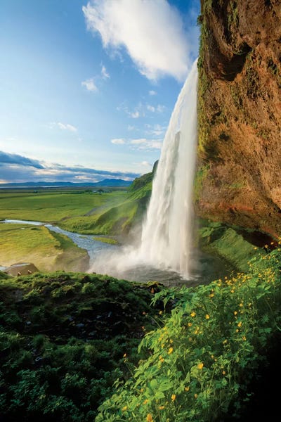 Waterfalls: Seljalandsfoss I, Sudurland, Iceland by Gareth McCormack