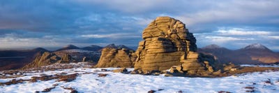 Summit Tors, Slieve Binnian, Mourne Mountains, County Down, Ulster Province, Northern Ireland, United Kingdom by Gareth McCormack canvas print