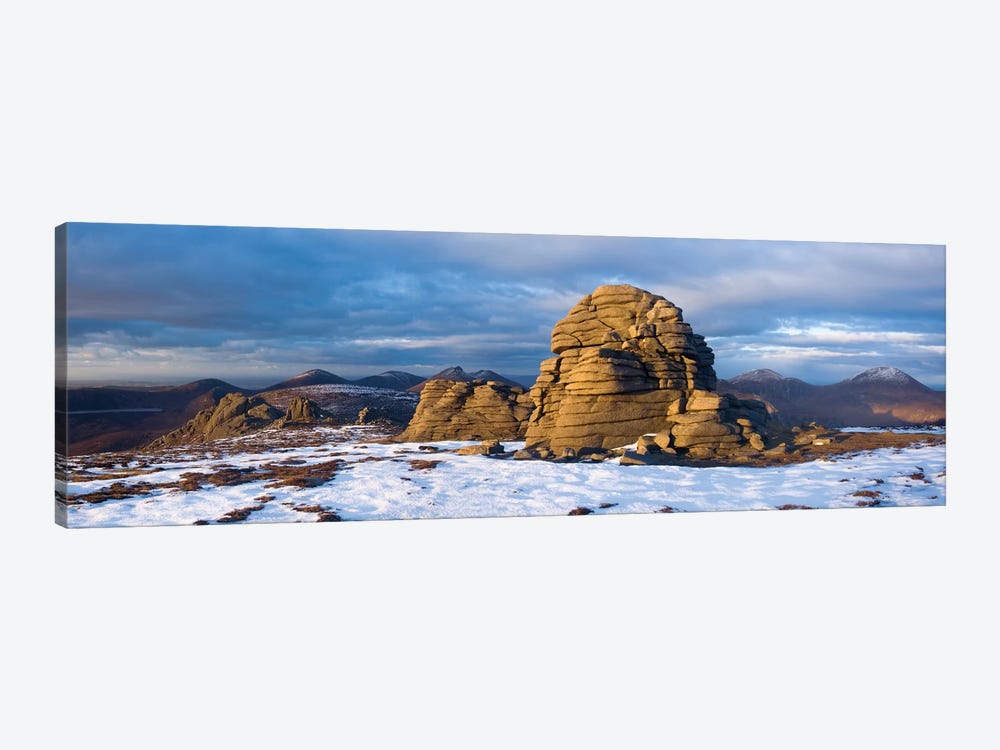 Summit Tors, Slieve Binnian, Mourne Mountains, County Down, Ulster Province, Northern Ireland, United Kingdom by Gareth McCormack 1-piece Canvas Art