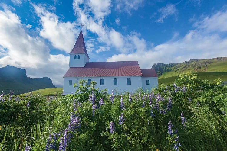 Town Church II, Vik I Myrdal, Sudurland, Iceland