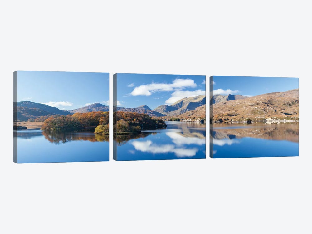 Upper Lake, Killarney National Park, County Kerry, Munster Province, Republic Of Ireland by Gareth McCormack 3-piece Canvas Print