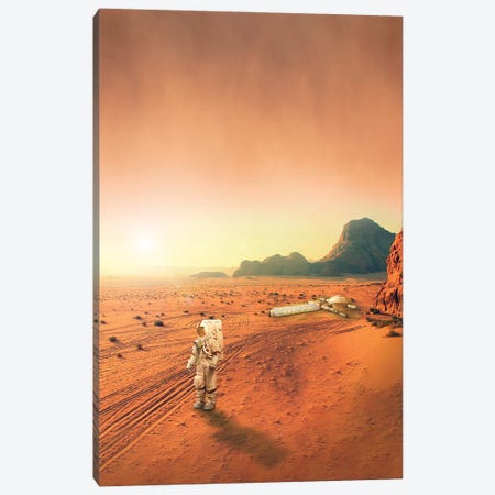 Mars Canvas Print #GAV4} by Gabriel Avram Canvas Print