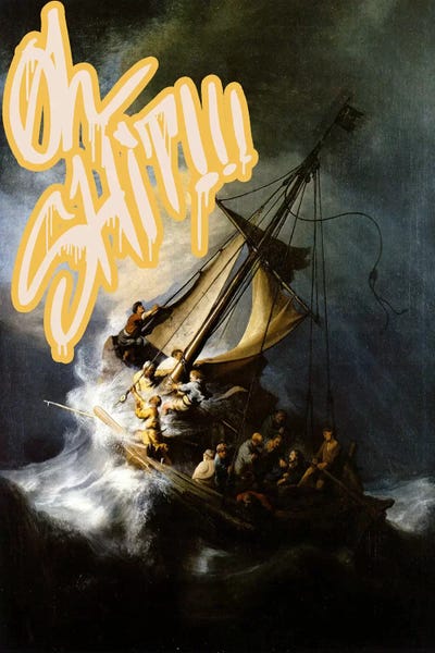 Street Art: Oh Shit! by 5by5collective