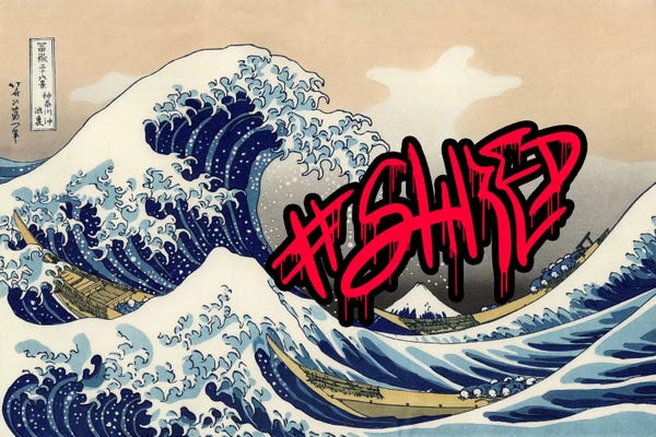 Street Art: Shred by 5by5collective