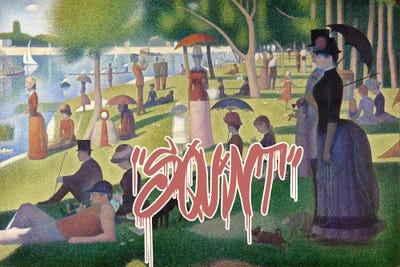 Squint by 5by5collective multi panel art