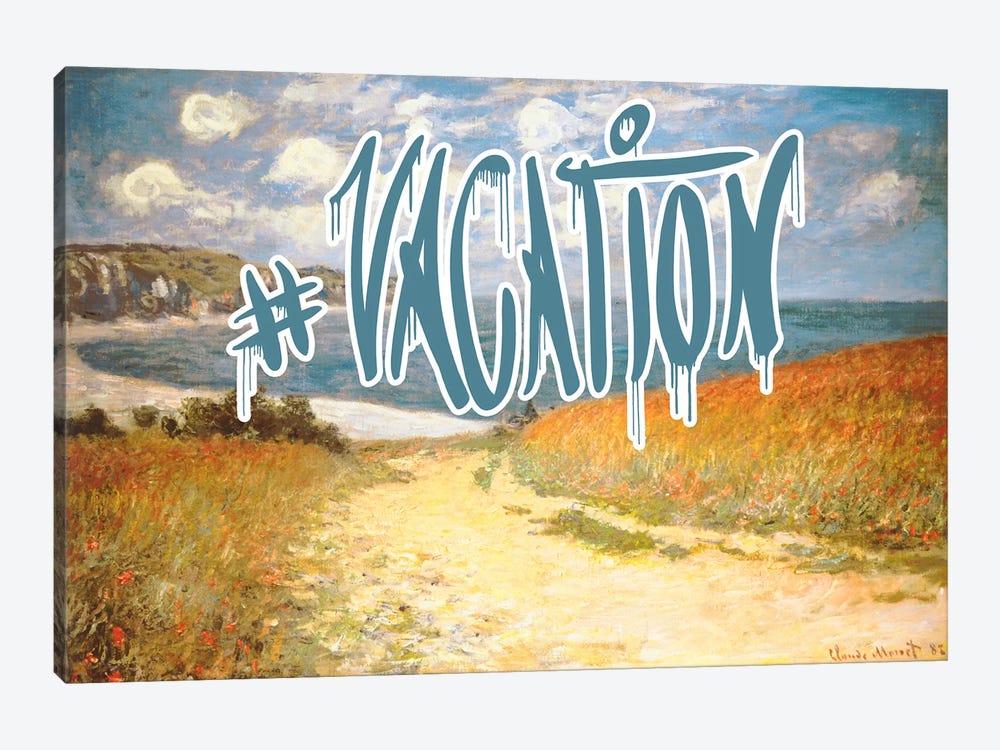 Vacation by 5by5collective 1-piece Canvas Artwork