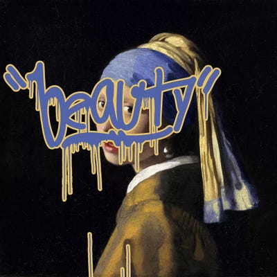 Beauty by 5by5collective canvas print