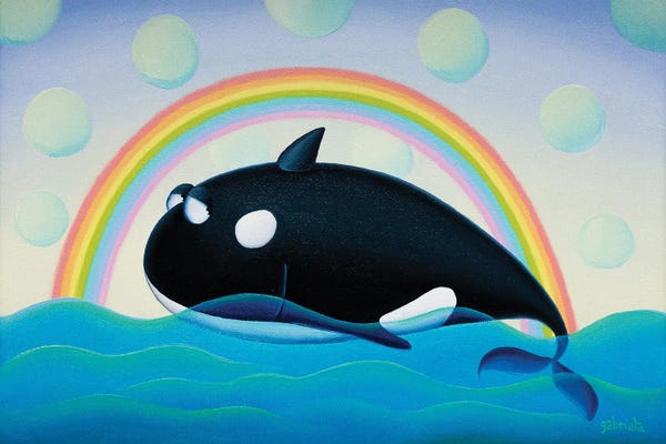 Gabriela Elgaafary: Rainbow Dream by Gabriela Elgaafary