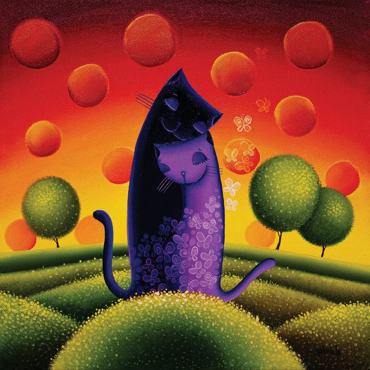 Butterfly Feeling by Gabriela Elgaafary wall art