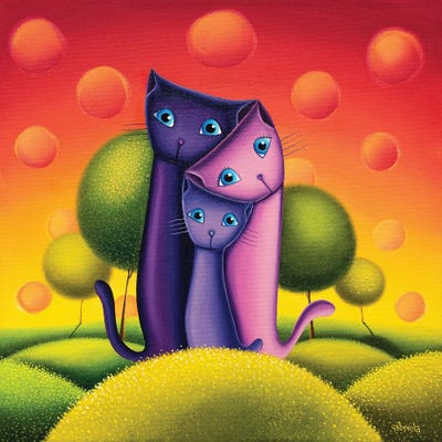 3 In 1 by Gabriela Elgaafary framed wall art