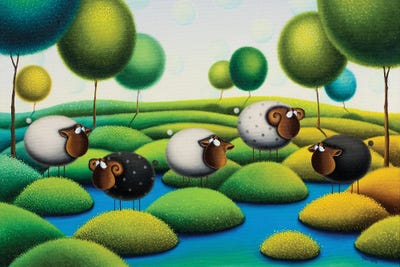 Summertime by Gabriela Elgaafary framed canvas print