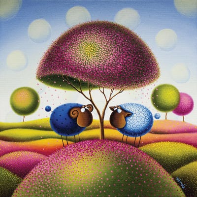 You Make My Heart Blossom by Gabriela Elgaafary framed canvas print