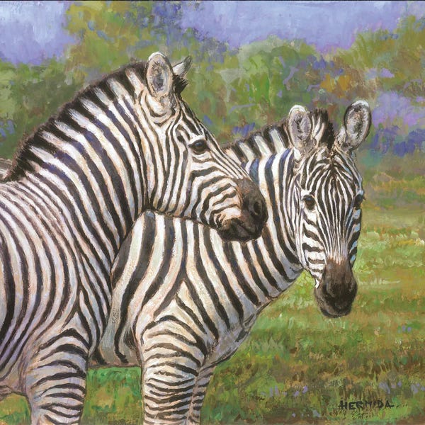 Gabriel Hermida: Free In The Savannah II by Gabriel Hermida