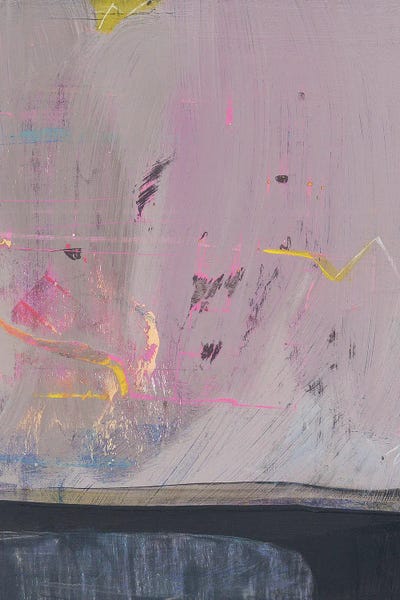 Minimalist Paintings: Electric Storm by Gabriella Buckingham