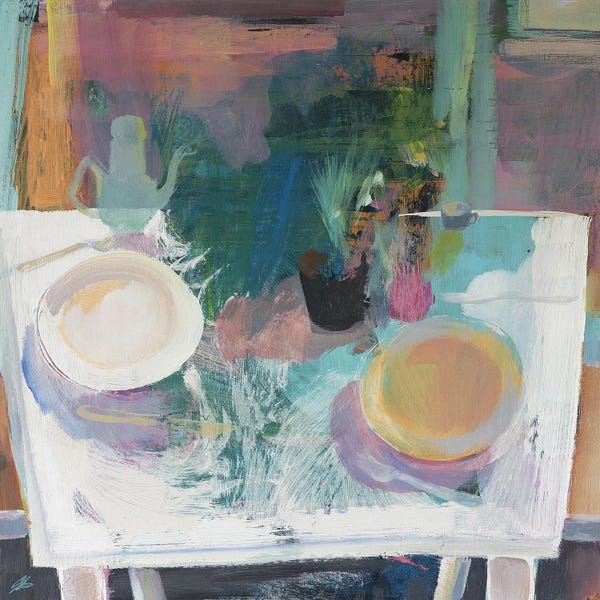 Modern Tablescapes: Lavender Lunch by Gabriella Buckingham