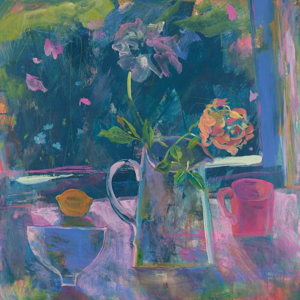 Contemporary Fine Art: Blue Bowl by Gabriella Buckingham