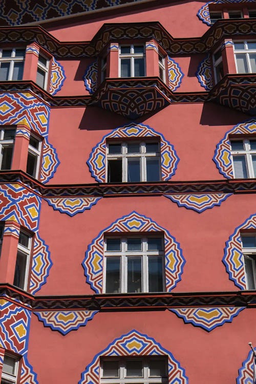 Embroidery Building by Gilliard Bressan wall art