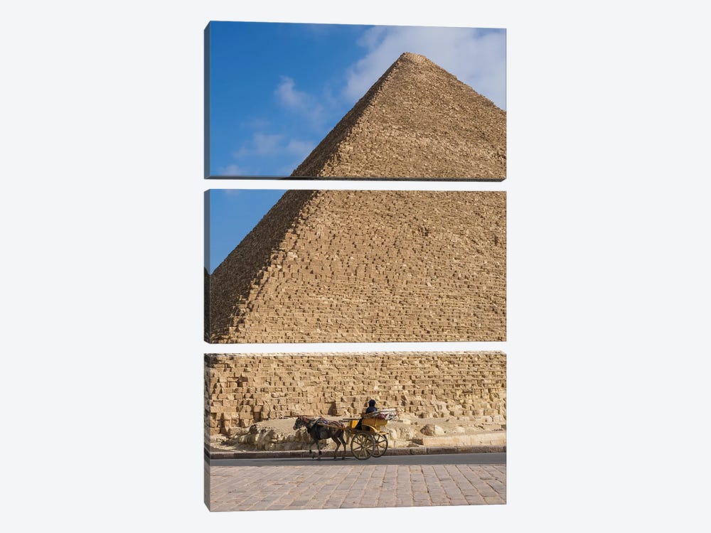 Pyramid Scale by Gilliard Bressan 3-piece Canvas Art