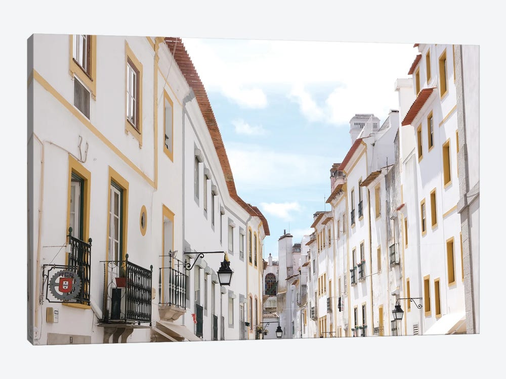 Alentejo Street In Portugal by Gilliard Bressan 1-piece Canvas Print