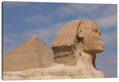 Sphinx Canvas Art Print - Great Sphinx of Giza