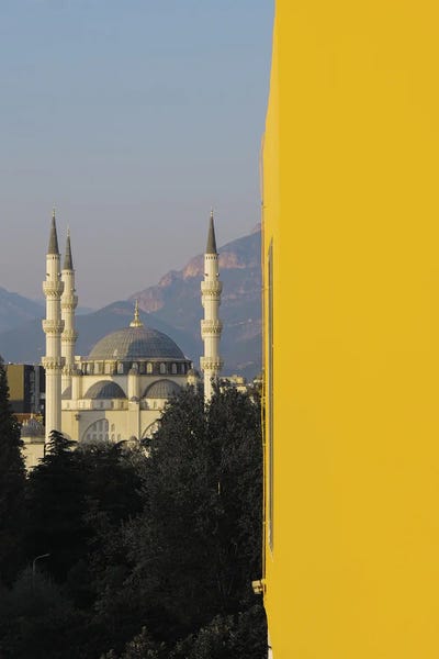 Blue Mosque: Mosque - Yellow by Gilliard Bressan