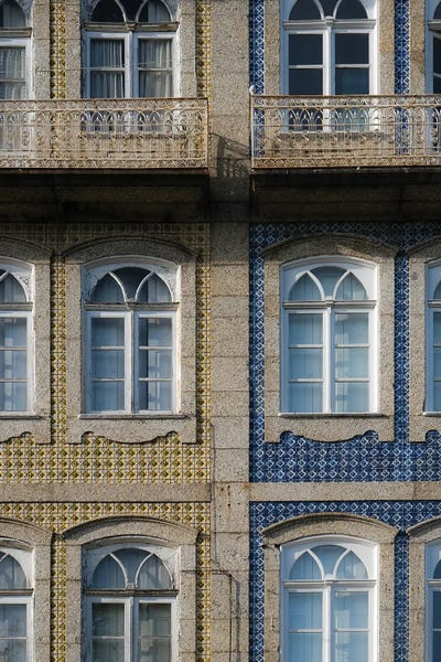 Yellow And Blue by Gilliard Bressan framed wall art