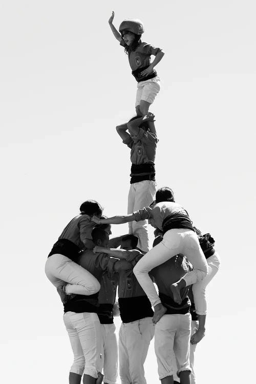 Human Tower by Gilliard Bressan wall art