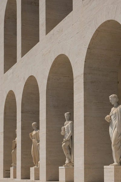 Arches: Statues And Arches by Gilliard Bressan