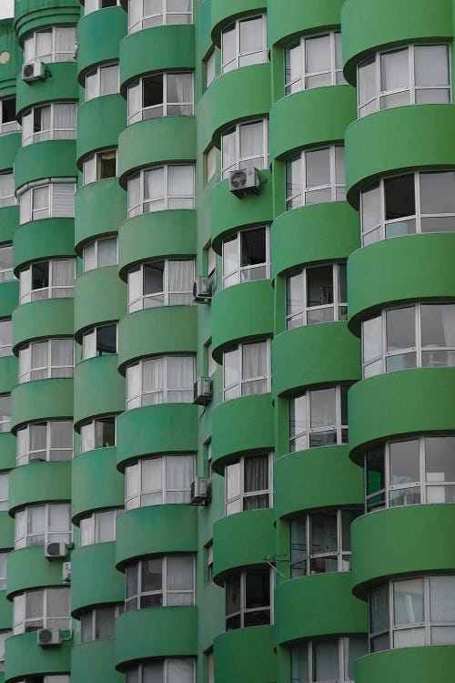 Green Building by Gilliard Bressan wall art