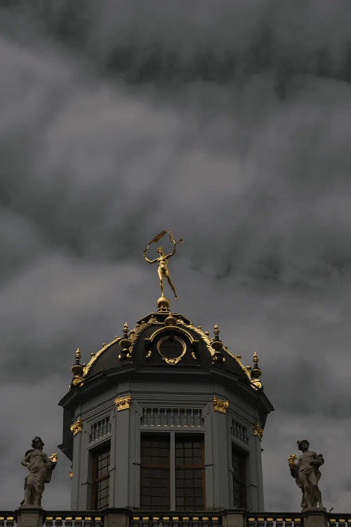 Grand Place Brussels Golden Detail