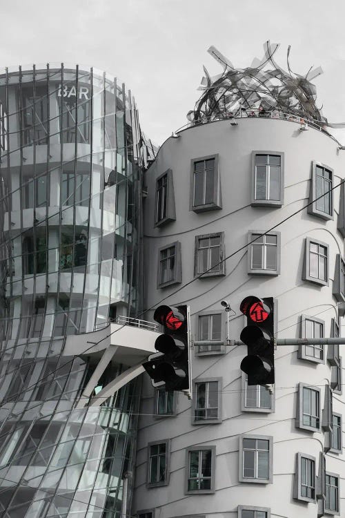 Crooked Building by Gilliard Bressan wall art